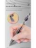 GP1008 Press-Type Gel Pen, Water-Based Ink for Students' Exams, Blue/Black/Red, Ideal for Teachers