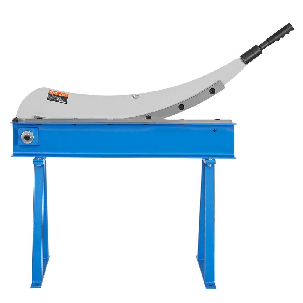 VEVOR 800mm Manual Hand Plate Shear for Metal Sheet Processing, Benchtop Cutter with Q235 Material, for Crafts Thick Steel Crafting