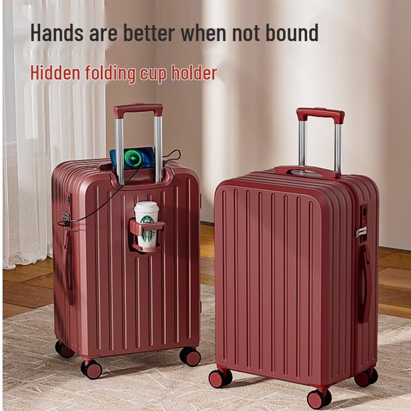 

Auspicious Red Wedding Travel Luggage 20 inch