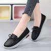 New Spring and Summer Hollow Flat Mother Shoes Women Casual Shoes Simple White  Wear-resistant Women  Sneakers