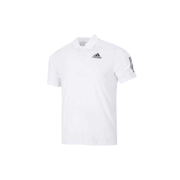 New Adidas Polo Shirts Men White HF1815