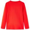 Kids' Long-sleeved Red T-shirt 92/104/116/128/140