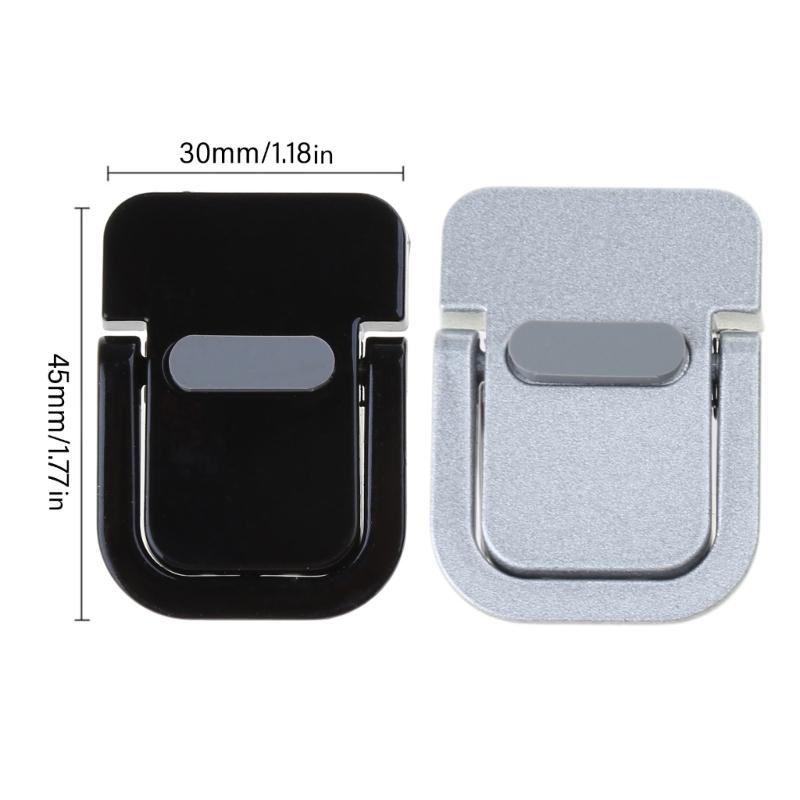 2Pcs Laptops Stand Portable Computer Keyboards Stand for Desk Self-Adhesive Invisible Laptops Feet Foldable Laptops Stand