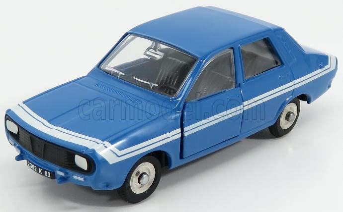 DINKY TOYS Scale Renault 12 Gordini Blue Renault 12 Gordini Reproduction Diecast Model Car 1424G 1/43