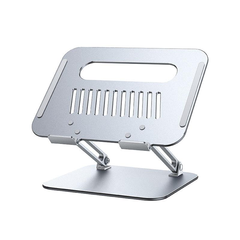 Adjustable Portable Laptop Stand with Rotating Heightening Cooling Feature