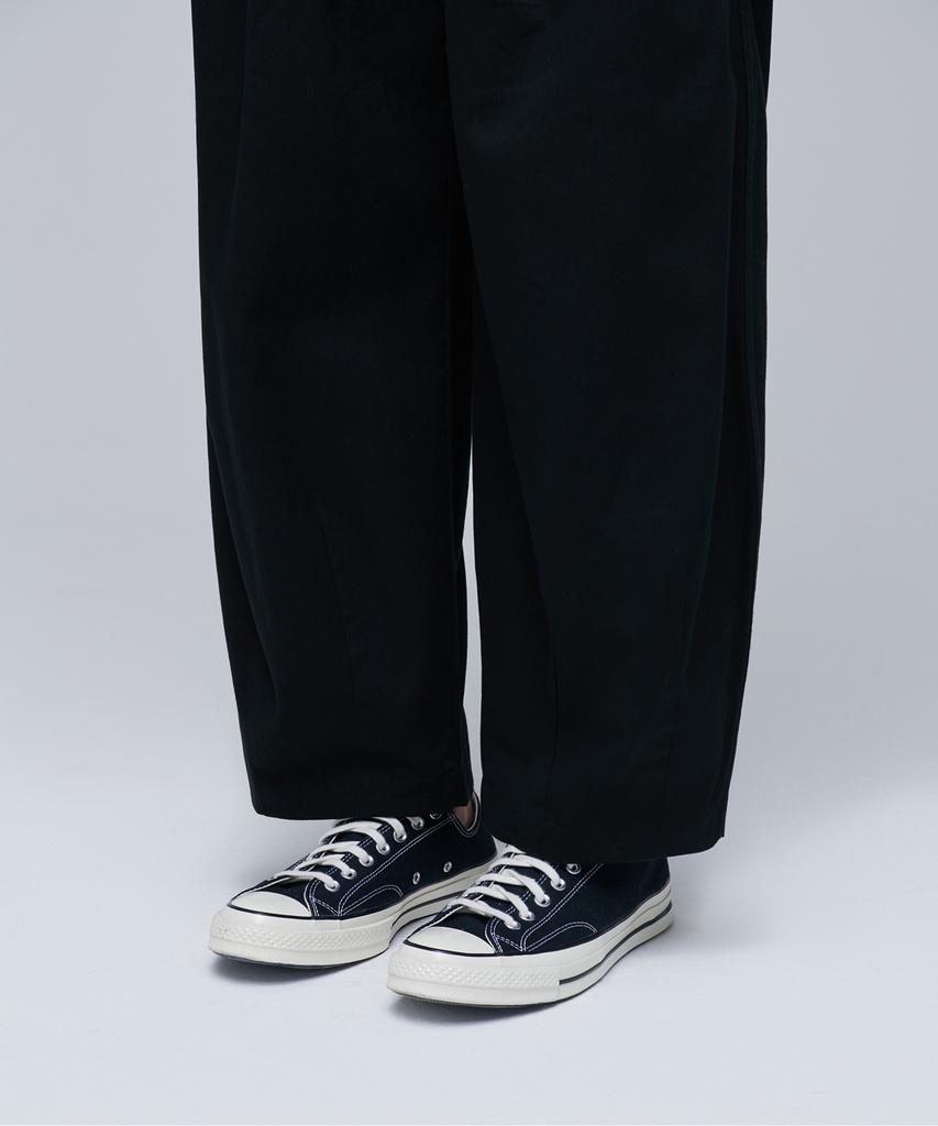 Musinsa Standard Cotton Wide Balloon Pants [Black]
