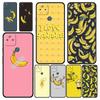 Funny Bite Apple Banana Phone Case Cover for Google Pixel 10 9 8 7 6 9A 8A 7A 6A Pro Shockproof Soft TPU 9 Pro XL Shell Capas