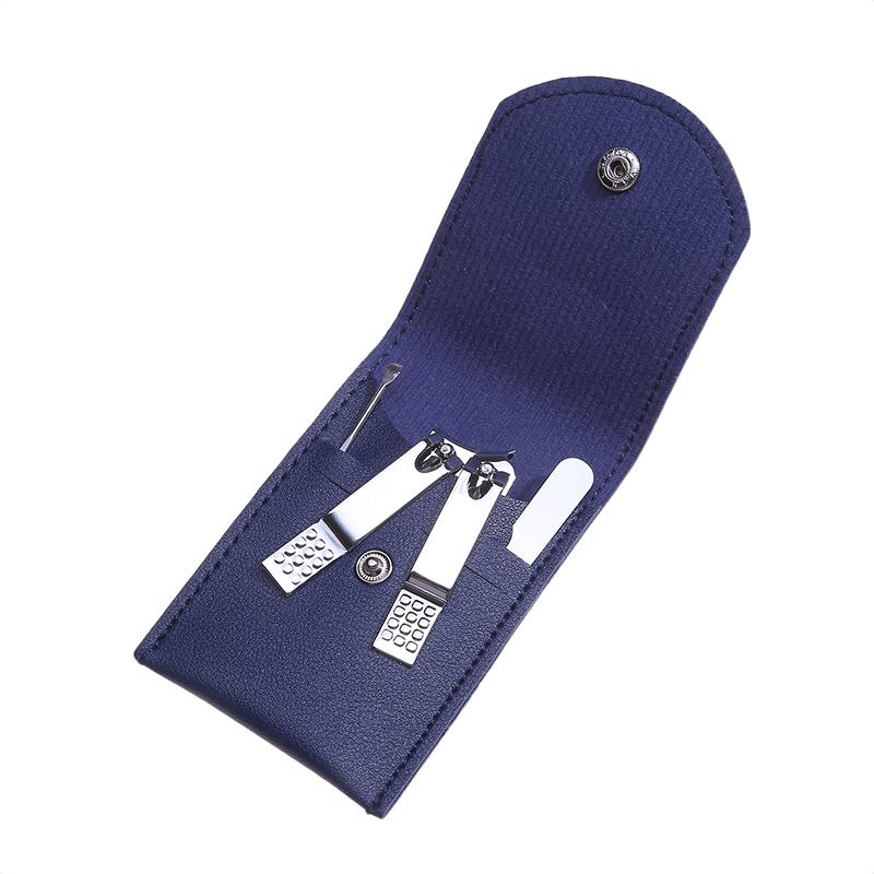 Set Manicure Set Set Coltelli per Unghie Tagliaunghie Domestici Cucchiaini per Pulizia Orecchie Set per Solchi Unghie 4 pezzi