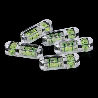 2pcs Spirit Bubble Level Caravan Camping Outdoors Surface Leveler Mini T-type Bubble Level