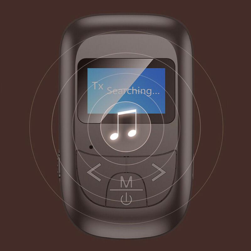 Nouvel adaptateur Bluetooth 5.0 avec écran LCD, récepteur et émetteur Bluetooth, deux en un, appel mains libres