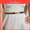 Women Metal Chain Cincher Elastic Band Suitable Autumn Winter Dress Decoration