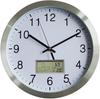 Wall Clock With Weather Station For Living Room Decoration Ultraquiet And No Ticking Wall Clock