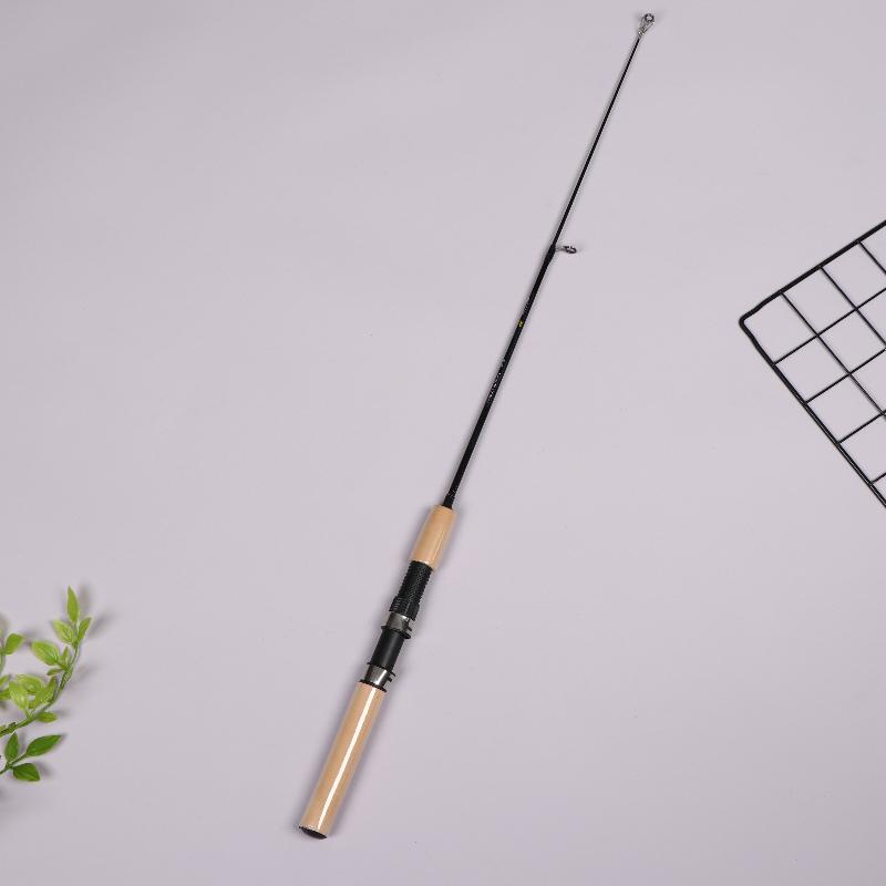 Canne à pêche sur glace d'hiver ultralégère Canne à pêche sur glace d'hiver portable Canne à pêche sur glace d'hiver Spinning Casting Hameçons