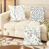 Best selling minimalist Cushion Cover Soft Plush DoubleSided Printed Sofa Pillow Cushion Cover  Cozy AllSeason Decor Gift