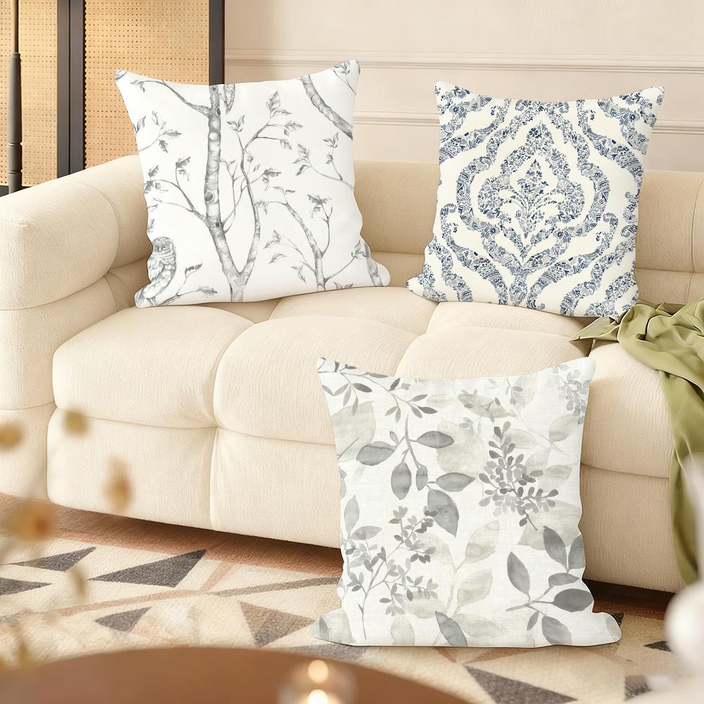 Best selling minimalist Cushion Cover Soft Plush DoubleSided Printed Sofa Pillow Cushion Cover  Cozy AllSeason Decor Gift