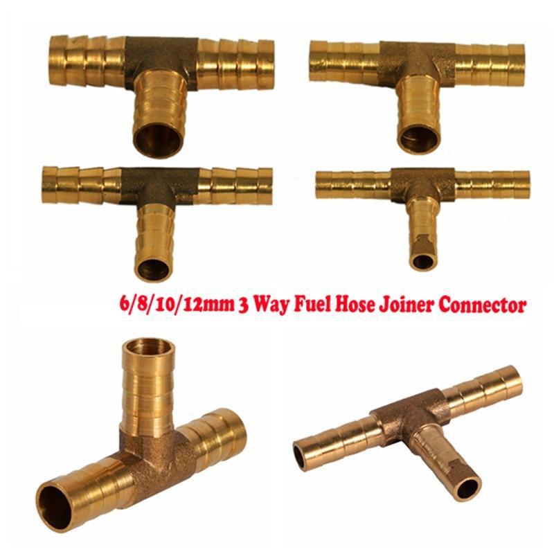2 x 4mm T Piece Pipe Connector Inline Hose Joiner Suitable For Air Water Fuel 2 x 4mm T Piece Pipe Connector Inline Hose Joiner Suitable For Air Water Fuel