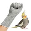 1 paio di Guanti Anti-Morso e Graffi Resistenti Lavabili in Macchina Traspiranti Protezione per Uccelli Pappagalli Animali Domestici