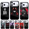Devil Bad Boy Anime Soft Phone Case for iPhone 17 16 15 14 13 Pro Max Back Cover for 12 11 Pro Coque