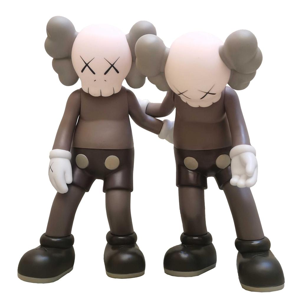 Kaws Semi-Dissected Bear Figure Ornament - Trendy Decorative Toy for Living Room Collection Gift