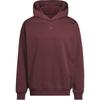 adidas Basketball Kapuzenpullover Lässig Mode Weicher Pullover Langarm Sweatshirt Unisex Sweatshirt Dunkelrot JD6145