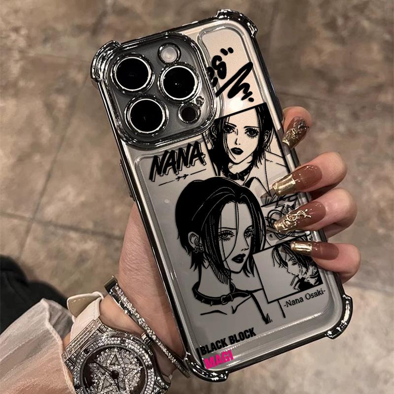 Anime Nanas Osakis Phone Case For iPhone 17 17e 16e 16 15 14 13 12 11 Pro Max X XR XSMax 7 8 Mini Air Plus Anti-Fall Airabag