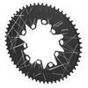 Bicycle Oval Chainring Aluminum Alloy Oval Disc Chainring for Road Folding Bikes 58T 110/130mm BCD