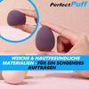 PerfectPuff Make Up Sponge Makeup Sponge Powder Puff Beauty Sponge [3 Pieces]