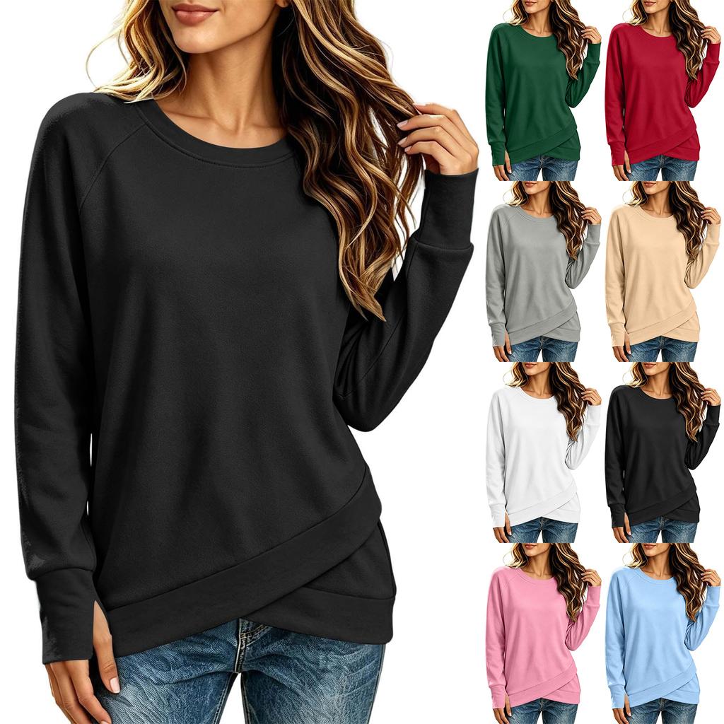 Women's Casual Color Loose Fit Hoodie