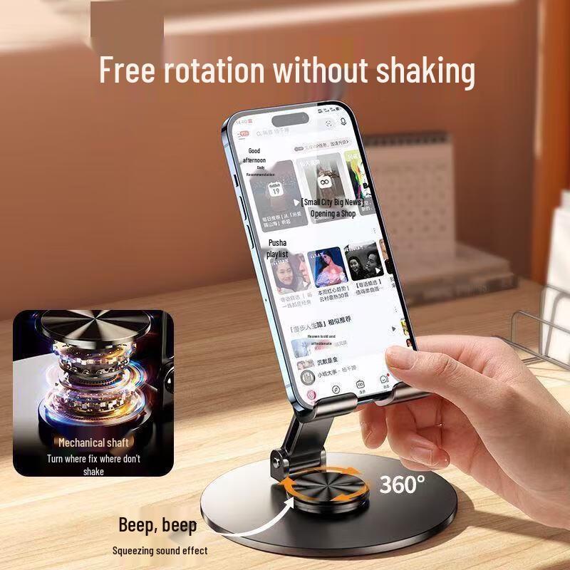 Changbaosen 5-Pack Folding Metal Desk Phone & Tablet Stand