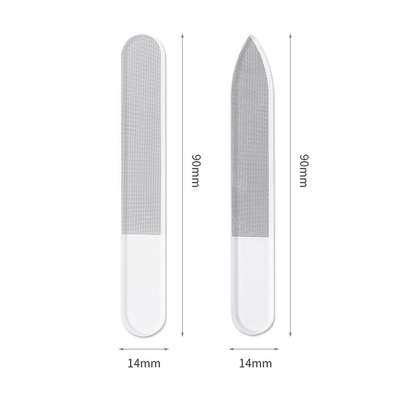 1 Pezzo Lima Lucidante per Unghie in Vetro Nano File Durevole Lucida Strumenti per Manicure Nail Nail Art Tool