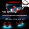 Voice-Controlled LED Trendy Light-Up Shutter Glasses for Festivals