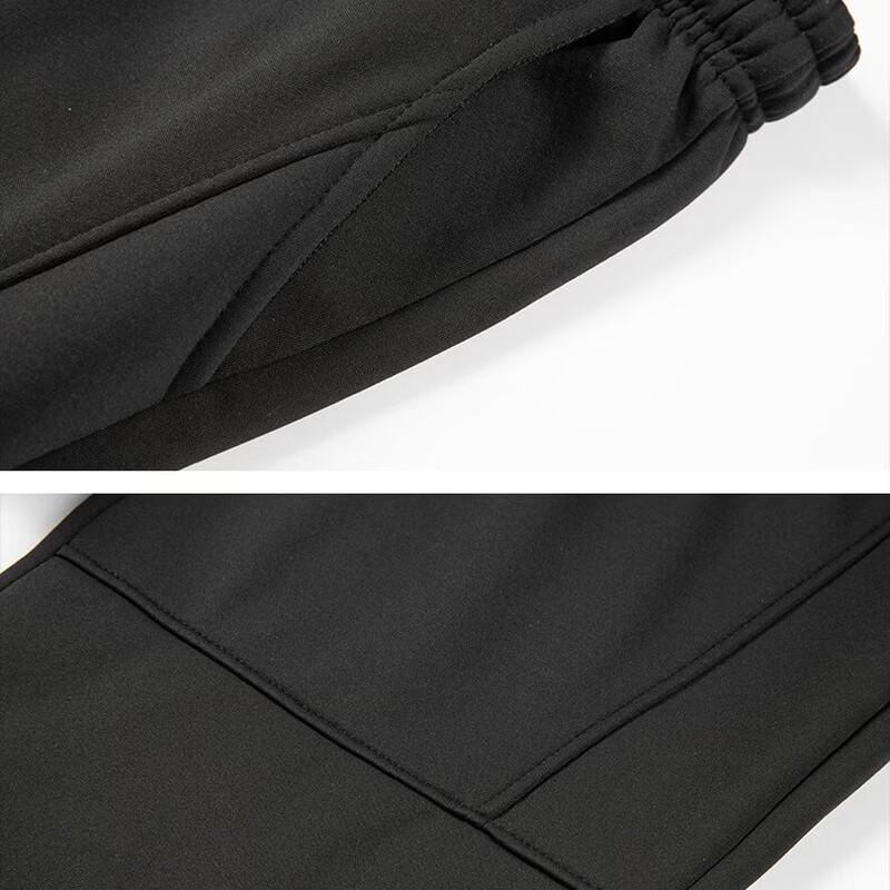 MaoRen Men's Winter Graphene Insulated Fleece-Lined Casual Pants