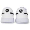 PUMA Caven Dime Cow Split Leather Casual Breathable Low top Skateboard Shoes Unisex White Black 384953-04
