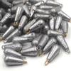 Fishing Accessories 10g-100g Weights Size Lead Sinkers Lead Weights Water Droplets Split Shot