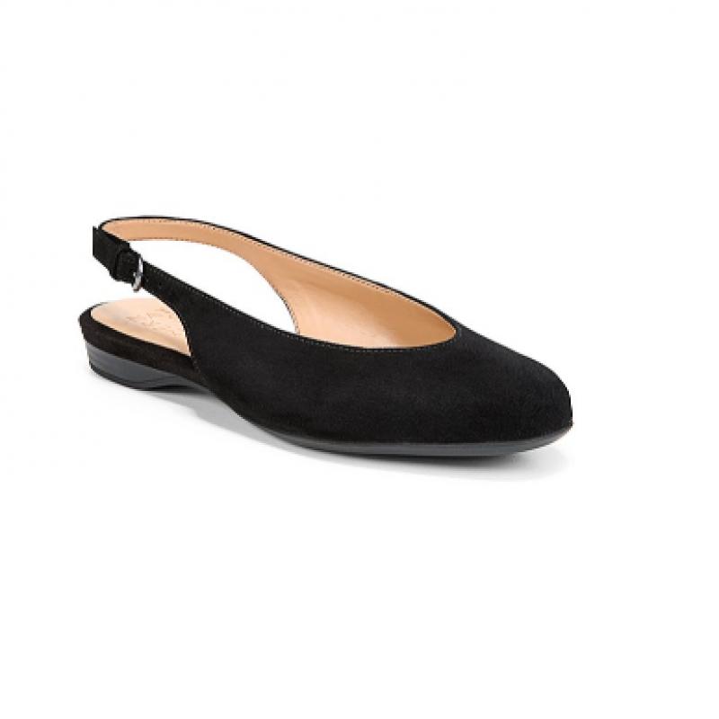 naturalizer Damen S Komfort Flach Slingback Schwarz W9p48373m11nt