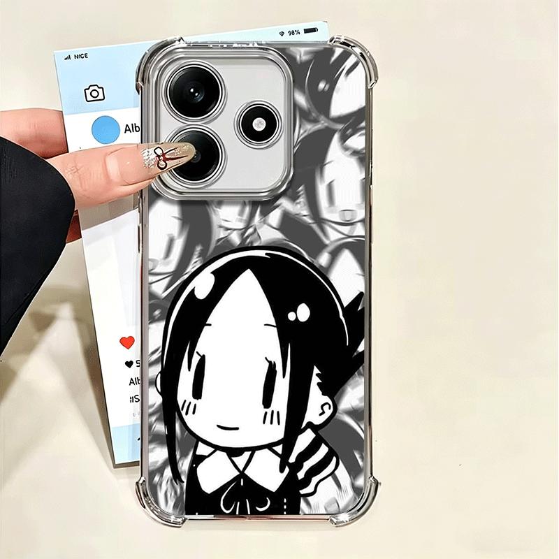 

Kaguya Sama Shinomiya Soft Phone Case For Xiaomi Poco X7 X8 Pro Max X6 X5 X3 F8 Ultra F7 M8 M7 M5S Redmi 15C 15A 15 14C 13C 12C Xiaomi Poco M8