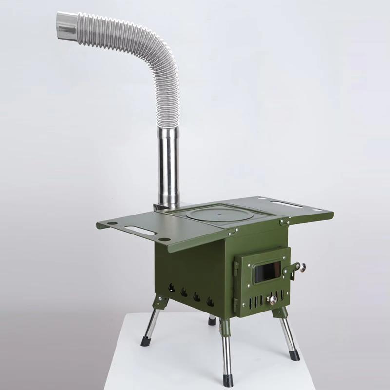 Adjustable High Temperature Resistant Ventilation Ducts, Combustion Furnace Pipes, Exhaust Pipes, for Outdoor Camping, Courtyard