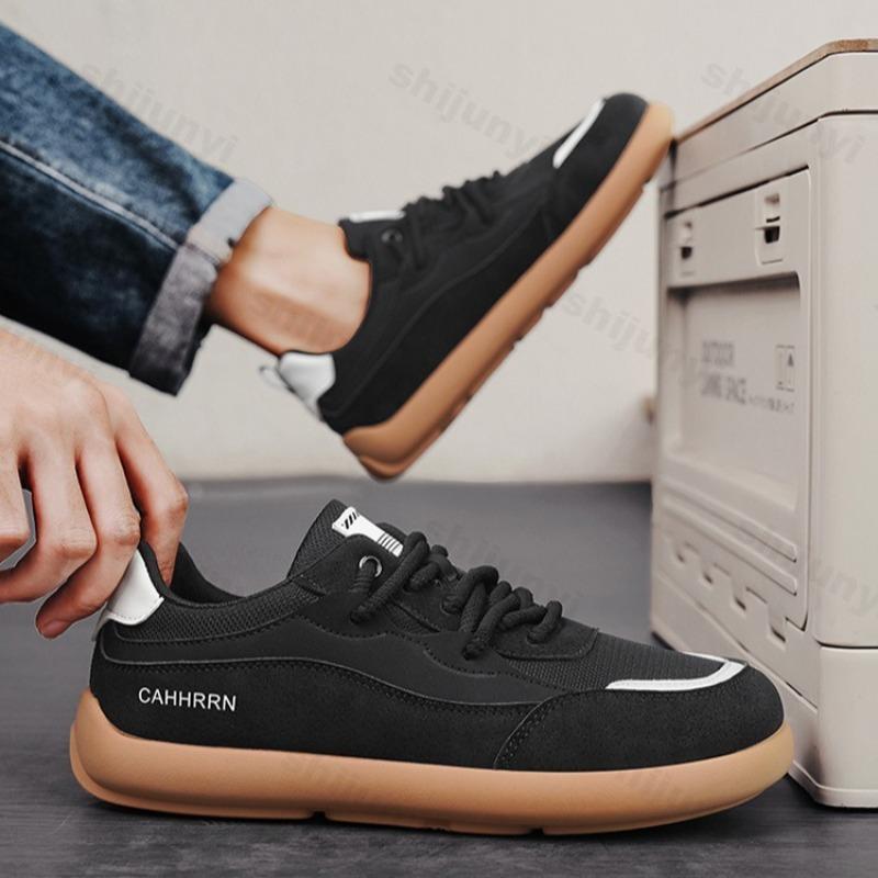 Fashion Men's Mesh Breathable Low Top Casual Sports Shoes 2025 Autumn Fashion Trend Versatile Comfortable Non Slip Niche Design Sneakers