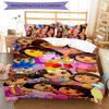 3pcs D-Doras The Explorer Pattern Bedding Set Duvet Cover Set Includes Duvet Cover &pillowcases, Perfect All Season Bedroom Decoration & Gift
