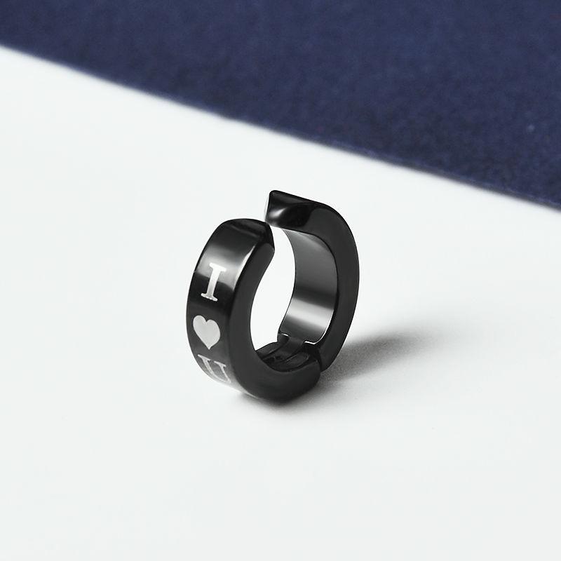 Pánské trendy magnetické náušnice a unisex falešné klipy na uši