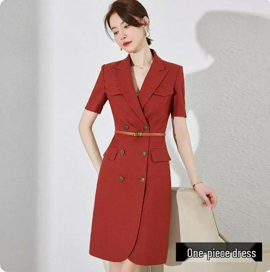 Aishangchen Elegant Suit Dress: Professional Fashionable Slimming Workwear Set