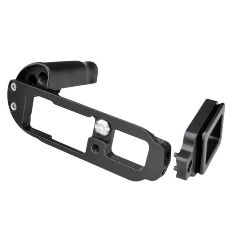 Camera Accessories L Bracket Hand Grip For Olympus E-M10 I/II Quick Release Plate Camera Grip Black