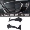 Real Carbon Fiber Door Handle Sticker for Toyota 86/GT86/BRZ Interior (2012-2015)