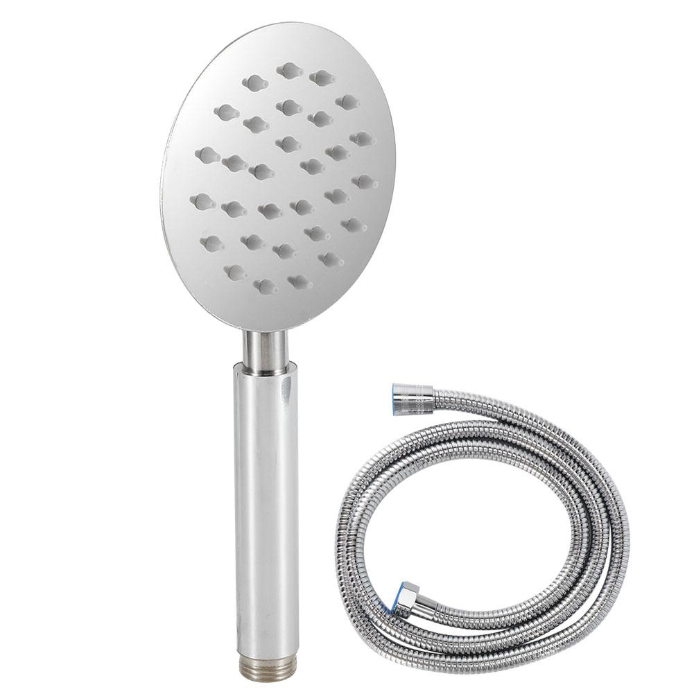 G1/2in Gewinde Handbrausekopf Hochdruck Runder Duschkopf Duschsprüher für Zuhause