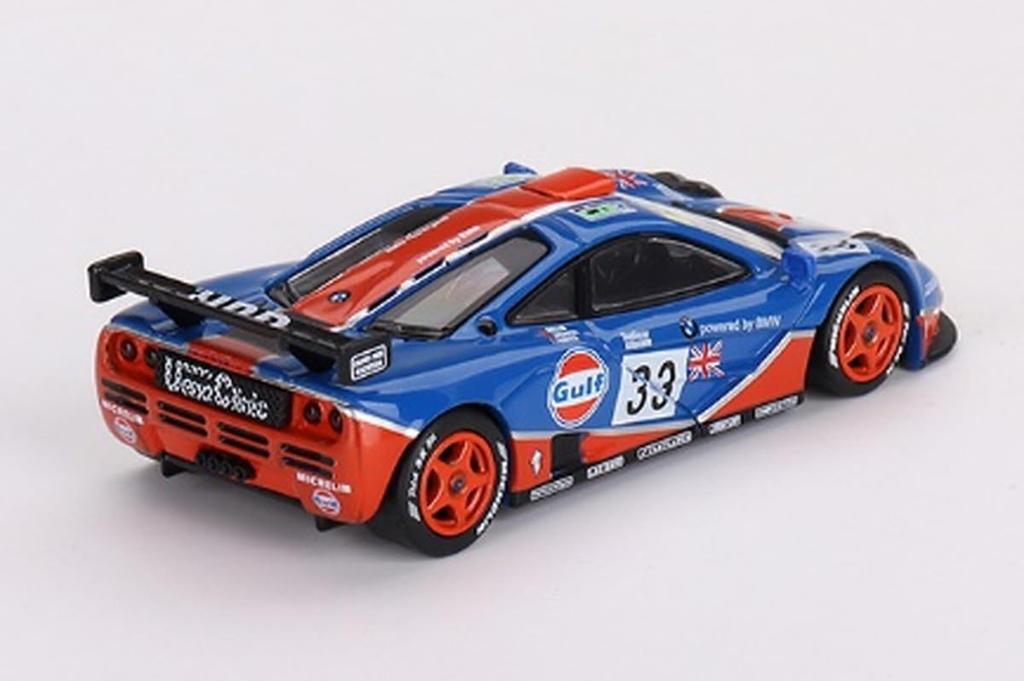 MINI GT 1/64 scale McLaren F1 GTR Le Mans 24 Hours 1996 #33 Finished Model