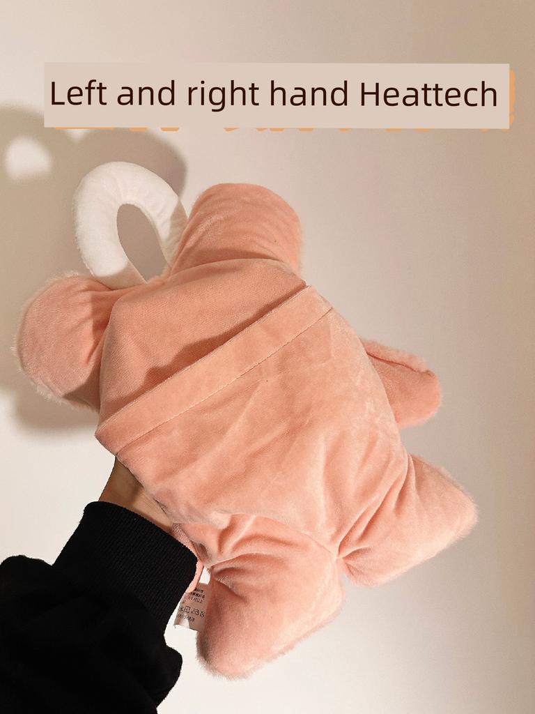 2025 Hot Water Bag Charging Explosion-Proof Boys and Girls Hot-Water Bag Dysmenorrhea Cute Water Injection Hand Warmer Bear Satchel