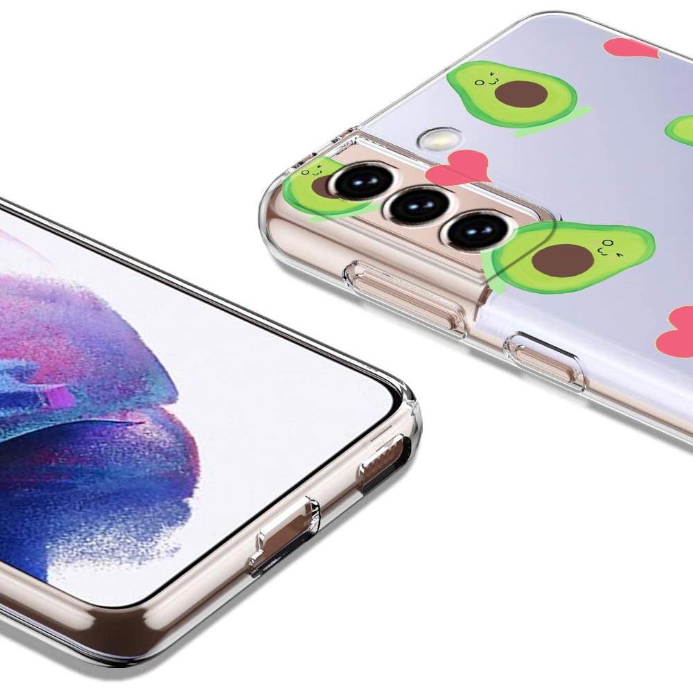 Roztomilý pouzdro na telefon s prasátkem, pandou a avokádem pro Samsung Galaxy S20 Ultra S21 FE 5G S10E S9 S8 S10 Plus Note 20 10 Lite M31 M22 M32 Kryt