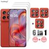 Vollständiges Gule Glas für Motorola Edge 60 Neo Gehärtetes Glas Moto Edge 60 Neo Displayschutzfolie Telefonkamera-Folie Motorola Edge 60 Neo