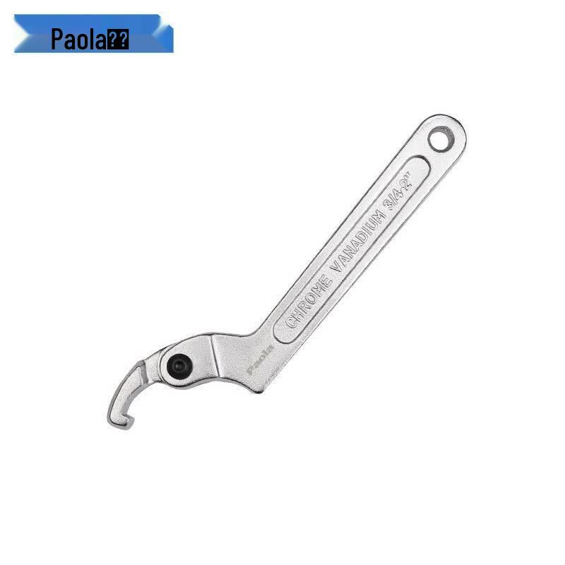 Paola 7-inch Adjustable Hook Wrench