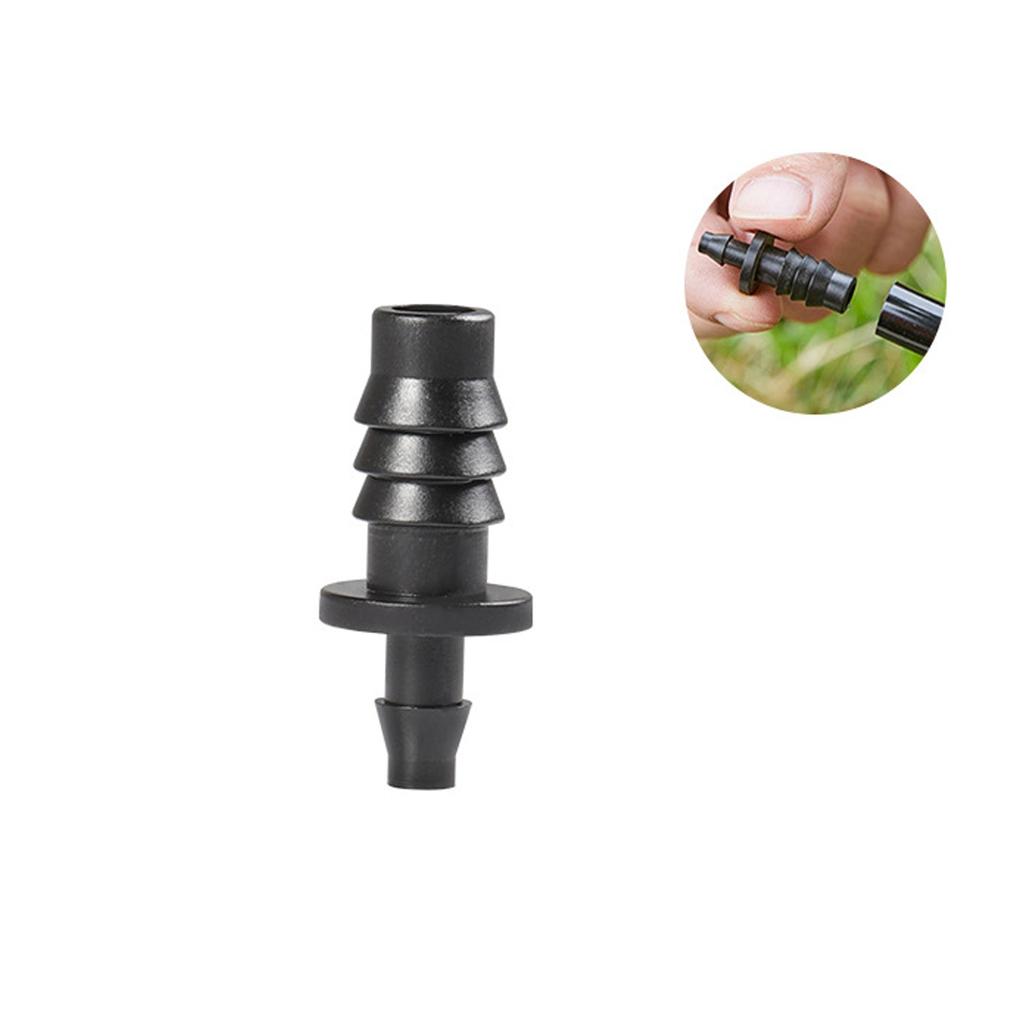 4/7mm Hose to 8/11mm Hose Straight Connector Garden Greenhouse Agriculture Micro-spray Irrigation Multi-barbs Joint 20/50/100Pcs
